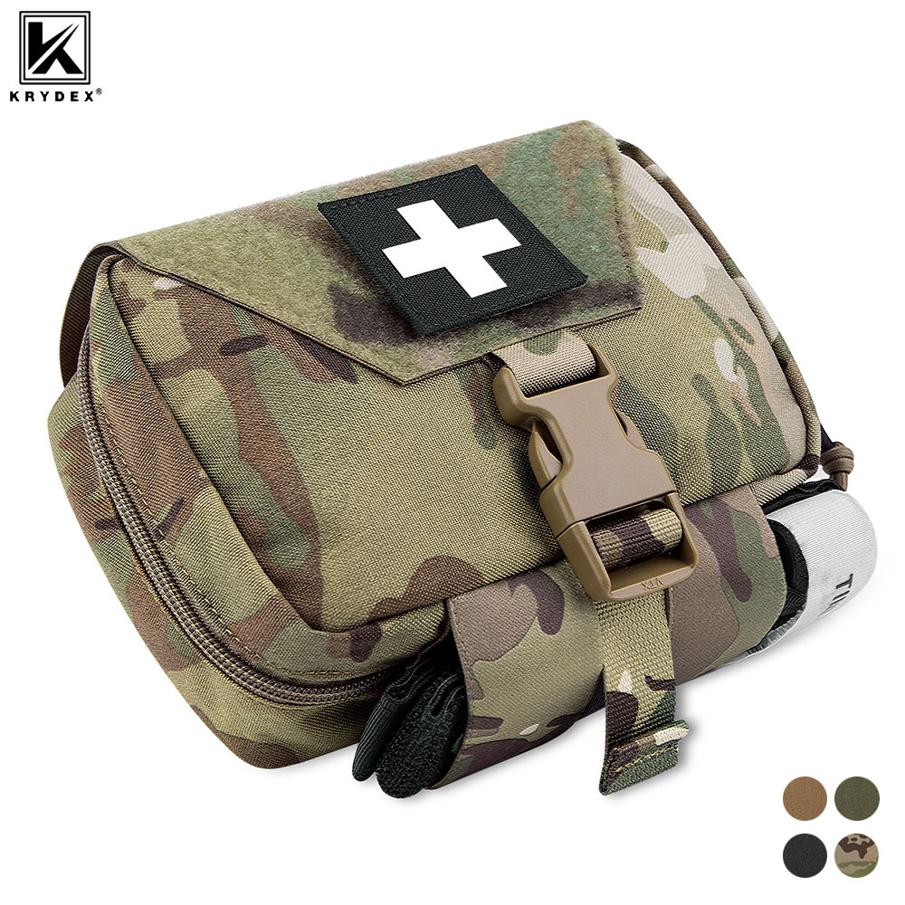 First Aid Bag Kit - Bolsa Táctica KRYDEX Desprendible IFAK, Bolsa