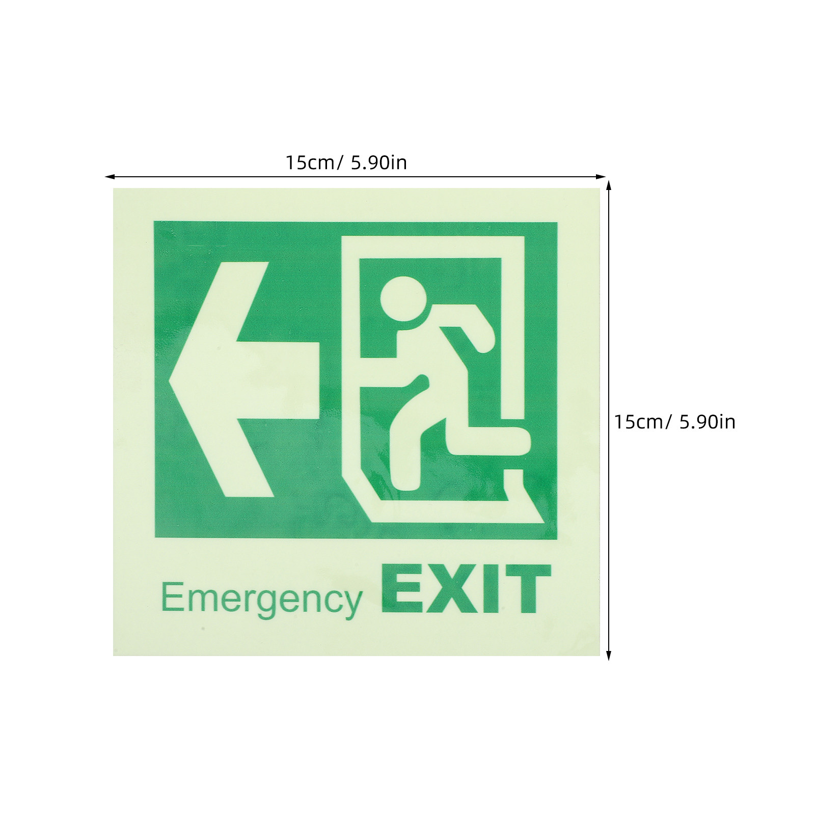 Señal de Salida de Emergencia  - Emergency Exit Sign reseña y precio