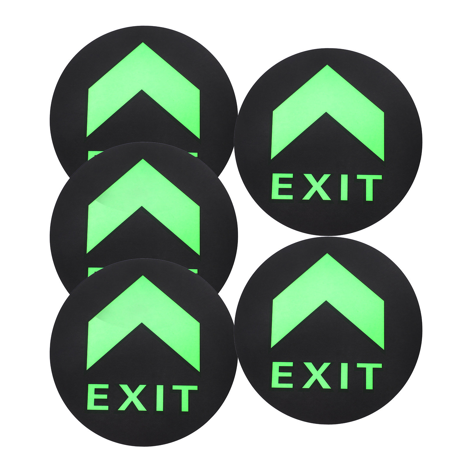 5 Adhesivos Luminosos Nocturno - Emergency Exit Sign reseña y precio