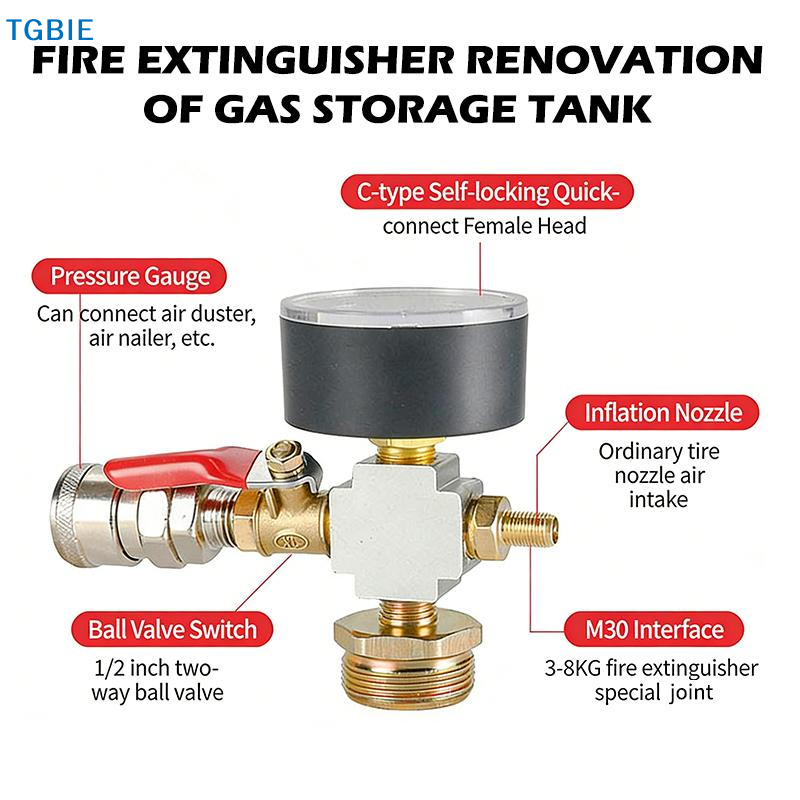 Adaptador de Presión para Tanq - Fire Extinguisher Small reseña y precio