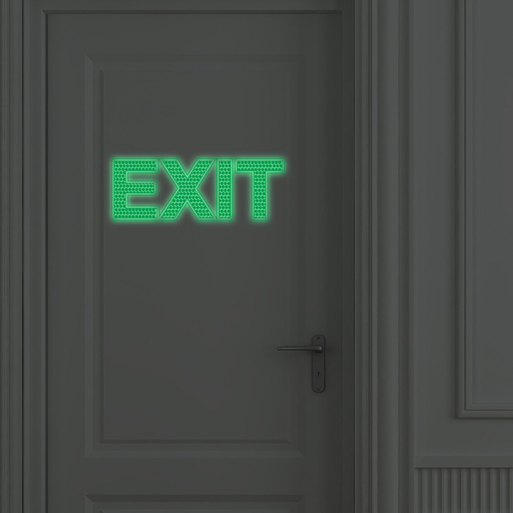 Pegatina de pared para salida  - Emergency Exit Sign reseña y precio