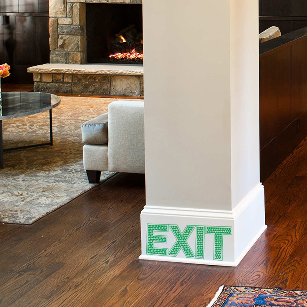 Adhesivo Luminoso para Pared d - Emergency Exit Sign reseña y precio